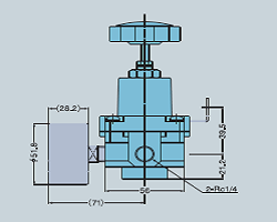 液化氣減壓閥怎么控制調(diào)節(jié)閥？