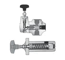 五種不同類型的高壓液壓單向閥，其液壓系統(tǒng)的開關(guān)使用限制