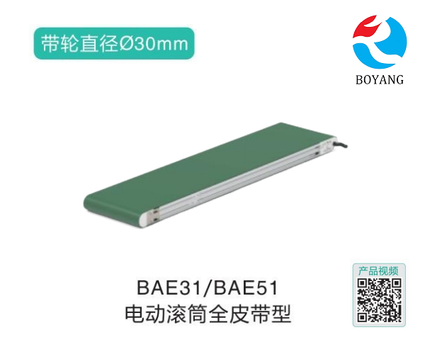 電動(dòng)滾筒全皮帶型BAE31/BAE51輸送機(jī)